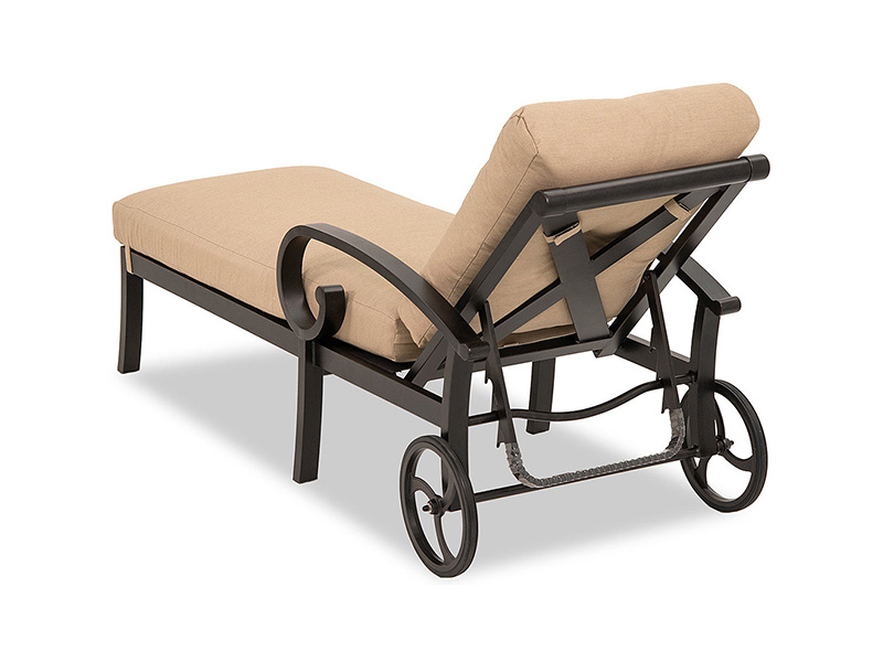 Solstice alumiinia tyynyillä Chaise Lounge