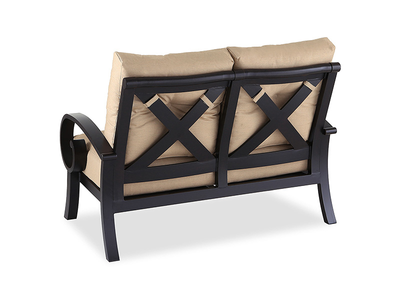 Solstice Aged Pronze Alumiini tyynyillä Patio Loveseat