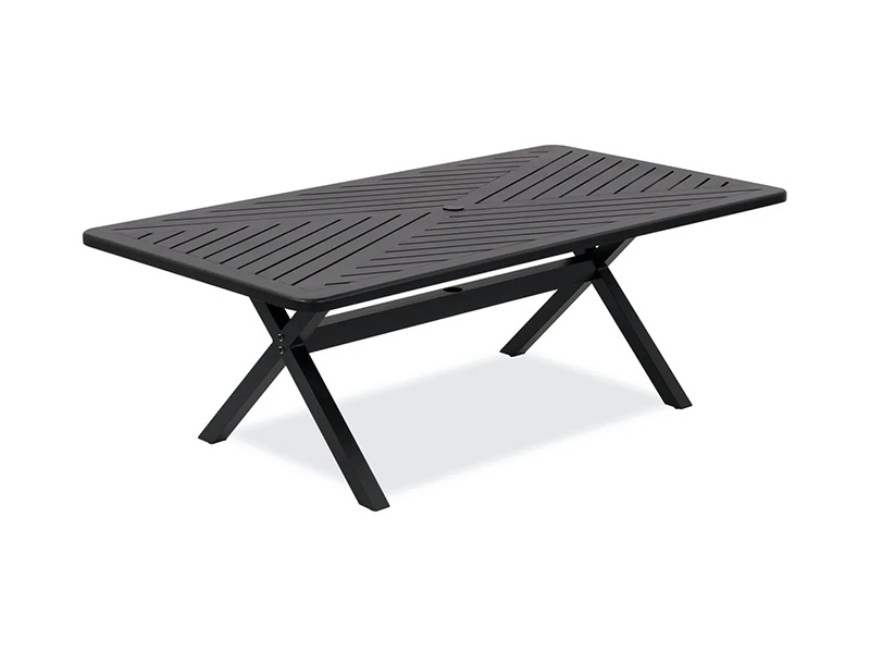 Solstice Aged Pronze Aluminium Patio 84X44 tuumaa Ruokapöytä