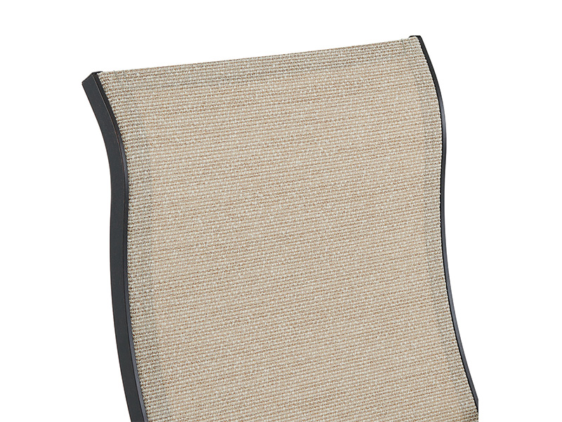 Lodge Aged Bronze Aluminium Sling-ruokailutuolilla