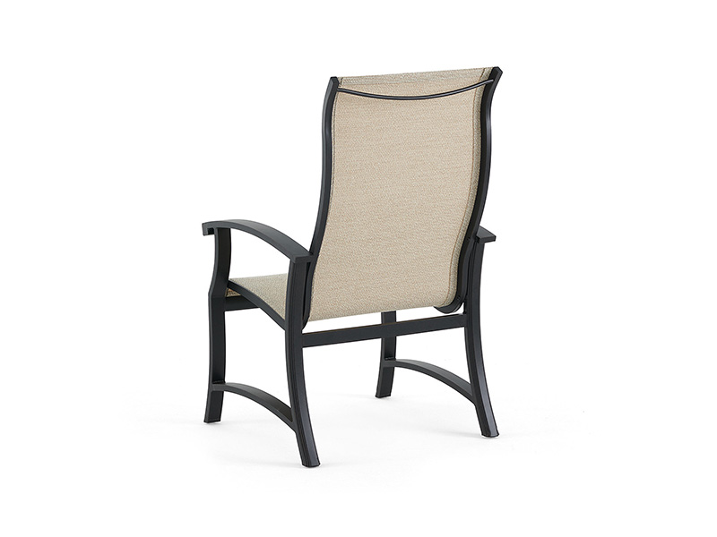 Lodge Aged Bronze Aluminium Sling-ruokailutuolilla